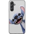 Miniatyrbillede 1 af 3: Samsung Galaxy A55 Gennemsigtig cover Stitch i fart - Kawaii-design til fans & børn