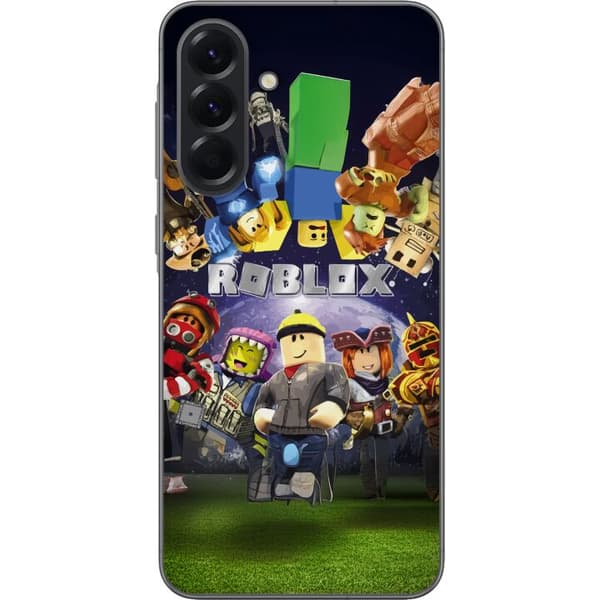 Samsung Galaxy A56 Gennemsigtig cover Roblox Verden - Gaming Eventyr for Børn og Unge