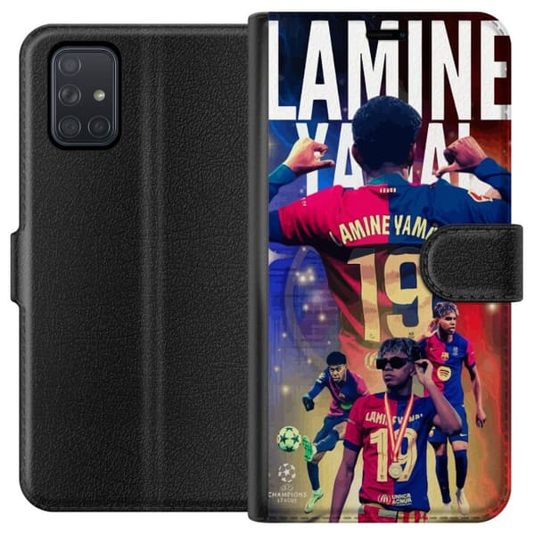 Samsung Galaxy A71 Lompakkokotelo Yamal Liikkeessä - Nuori Lahjakkuus Maailmanlaajuisella Tasolla