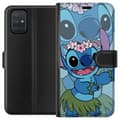 Pikkukuva 1 / 3: Samsung Galaxy A71 Lompakkokotelo Stitch tähtien alla - Taianomainen Anime-tyyli