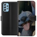 Pikkukuva 1 / 3: Samsung Galaxy A72 5G Lompakkokotelo Stitch Söpö Alien - Sininen Suosikki Ulkoavaruudesta
