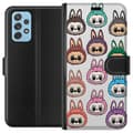 Miniatyrbillede 1 af 3: Samsung Galaxy A72 5G Tegnebogsetui Labubu Macaron Monster - Nuttet Samlefigur med Stil
