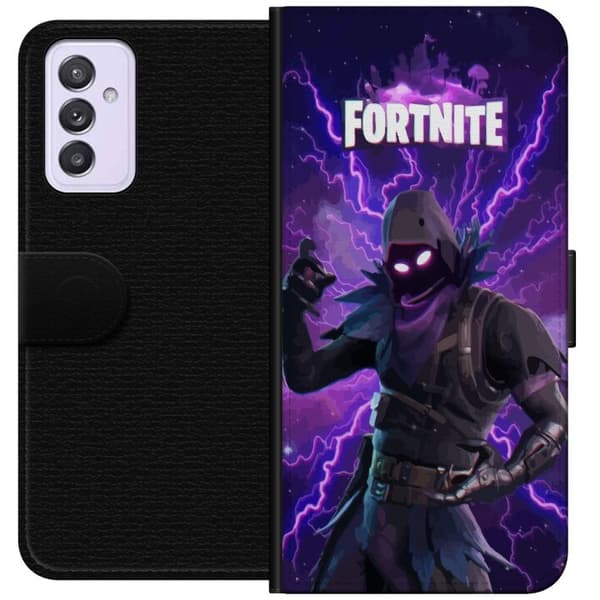Samsung Galaxy A82 5G Plånboksfodral Fortnite Raven – Mörk Stridsikon från Battle Royale