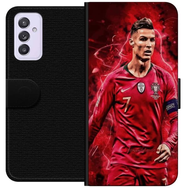 Samsung Galaxy A82 5G Lommeboketui Ronaldo Ferdigheter - CR7 Design for Ekte Supportere