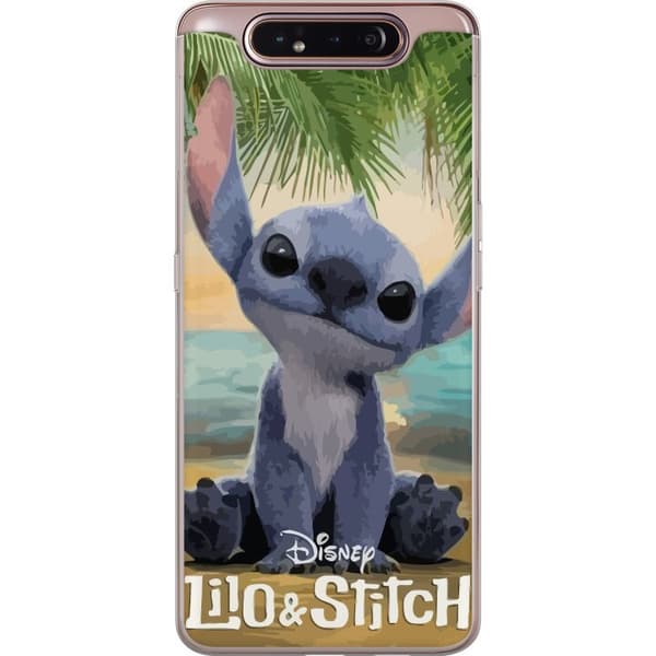 Samsung Galaxy A80 Läpinäkyvä kuori Rakastava – Sydämin & Kawaii-tunnelma