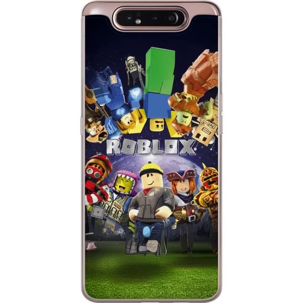 Samsung Galaxy A80 Läpinäkyvä kuori Roblox Maailma - Pelaamisseikkailu Lapsille ja Nuorille