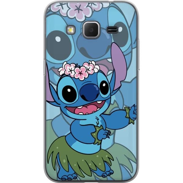 Samsung Galaxy Core Prime Läpinäkyvä kuori Stitch tähtien alla - Taianomainen Anime-tyyli