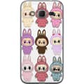 Miniatyrbilde 1 av 3: Samsung Galaxy Core Prime Gjennomsiktig deksel Labubu Pink Monster - Popkunst med Kawaii-touch