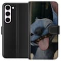 Miniatyrbilde 1 av 3: Samsung Galaxy S23 Lommeboketui Stitch Søt Alien - Blå Favoritt fra Ytre Rommet