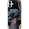 Pikkukuva 1 / 3: Apple iPhone 16 Plus Läpinäkyvä kuori Stitch Söpö Alien - Sininen Suosikki Ulkoavaruudesta