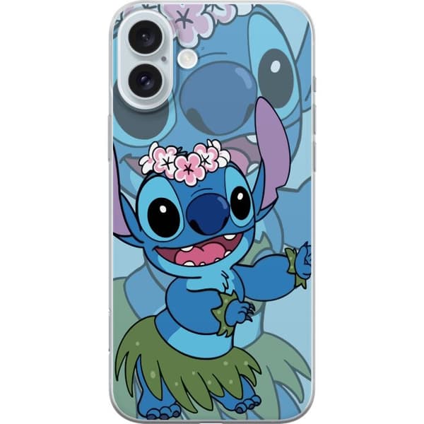 Apple iPhone 16 Plus Läpinäkyvä kuori Stitch tähtien alla - Taianomainen Anime-tyyli
