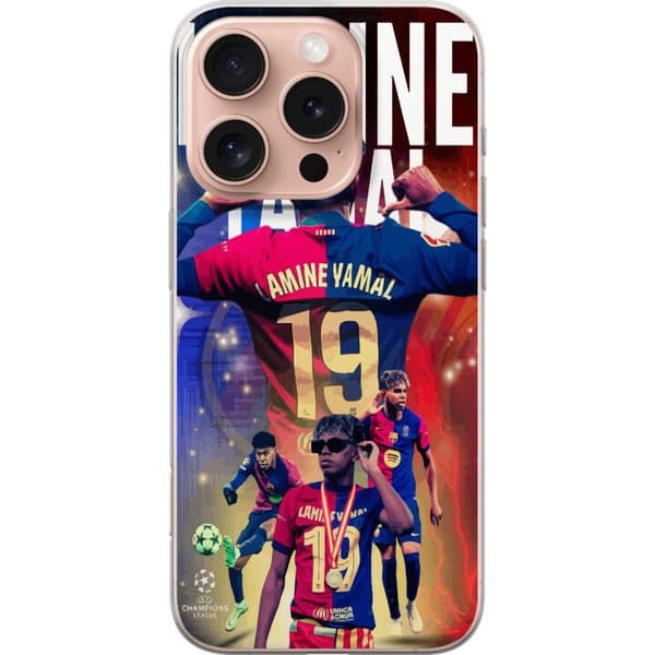 Apple iPhone 16 Pro Gennemsigtig cover Yamal i Bevægelse - Ungt Talent på Verdensplan