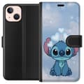 Miniatyrbillede 1 af 3: Apple iPhone 13 Tegnebogsetui Stitch Hoppende Glæde - Sjovt Design til Gave