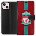 Miniatyrbillede 1 af 3: Apple iPhone 13 Tegnebogsetui Liverpool FC - Klassisk Fodboldstolthed i Rødt