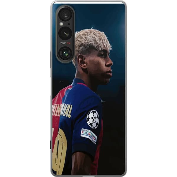 Sony Xperia 1 VI Gjennomsiktig deksel Lamine Yamal - Barcelonas Wonderkid i Fokus