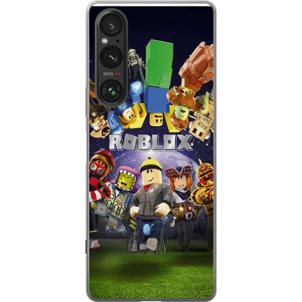 Sony Xperia 1 VI Genomskinligt Skal Roblox Värld – Gamingäventyr för Barn & Ungdomar