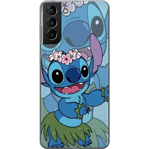 Samsung Galaxy S21+ 5G Gennemsigtig cover Stitch under Stjernerne - Magisk Anime-stil
