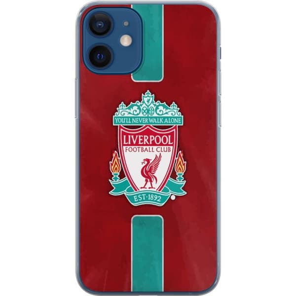 Apple iPhone 12 mini Gjennomsiktig deksel Liverpool FC - Klassisk Fotballstolthet i Rødt