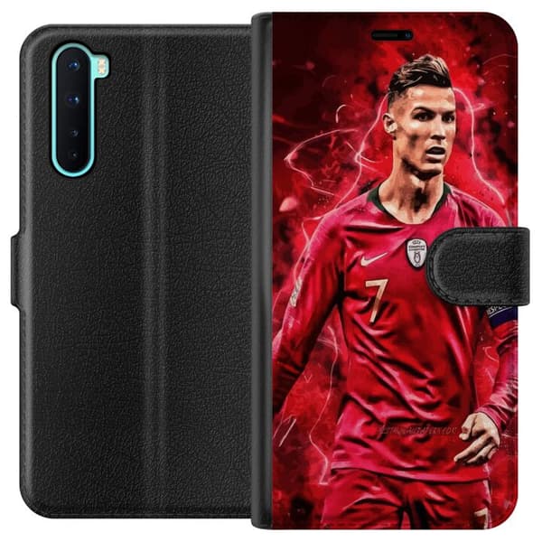 OnePlus Nord Plånboksfodral Ronaldo Skills – CR7 Design för Äkta Supporters