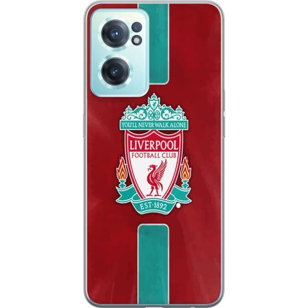 OnePlus Nord CE 2 5G Gjennomsiktig deksel Liverpool FC - Klassisk Fotballstolthet i Rødt