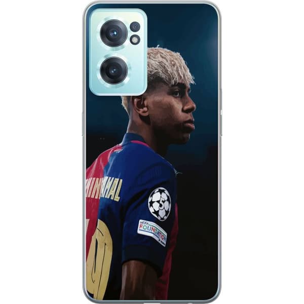 OnePlus Nord CE 2 5G Gjennomsiktig deksel Lamine Yamal - Barcelonas Wonderkid i Fokus