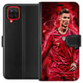 Miniatyrbilde 1 av 3: Samsung Galaxy A12 Lommeboketui Ronaldo Ferdigheter - CR7 Design for Ekte Supportere