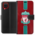 Miniatyrbillede 1 af 3: Samsung Galaxy A12 Tegnebogsetui Liverpool FC - Klassisk Fodboldstolthed i Rødt