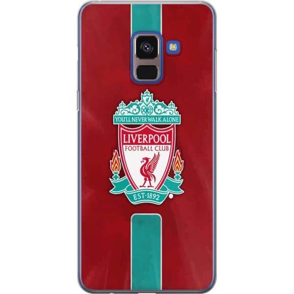 Samsung Galaxy A8 (2018) Gjennomsiktig deksel Liverpool FC - Klassisk Fotballstolthet i Rødt
