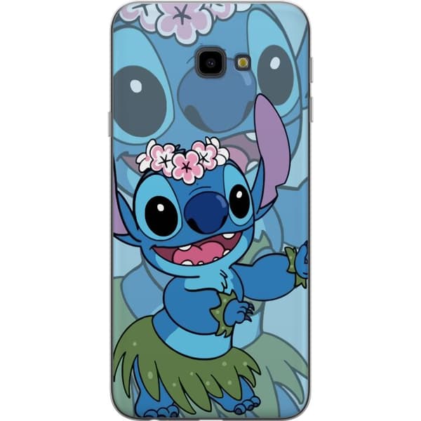 Samsung Galaxy J4+ Gjennomsiktig deksel Stitch under stjernene - Magisk Anime-stil