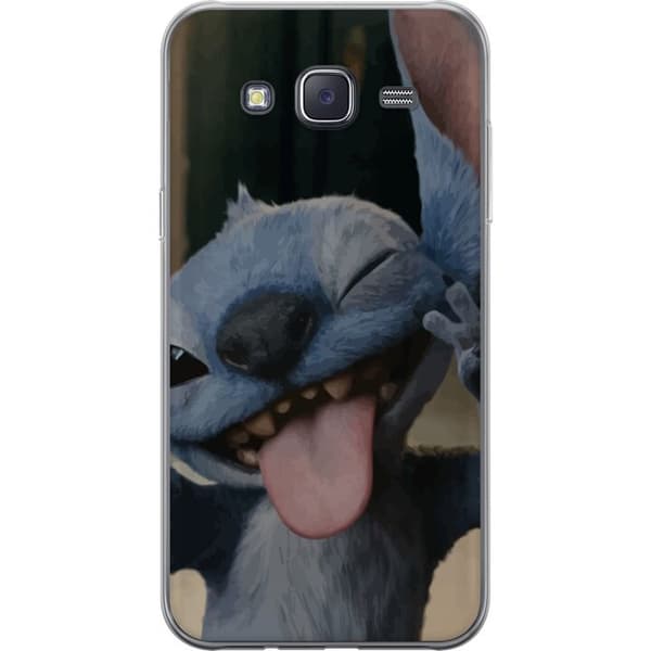 Samsung Galaxy J5 Gjennomsiktig deksel Stitch Søt Alien - Blå Favoritt fra Ytre Rommet