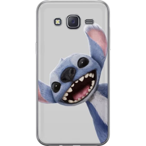 Samsung Galaxy J5 Gjennomsiktig deksel Stitch i Fart - Kawaii Design for Fans & Barn