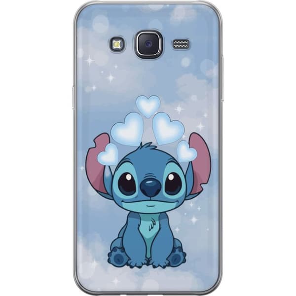 Samsung Galaxy J5 Gjennomsiktig deksel Stitch Hoppande Gled - Morsomt Design for Gave