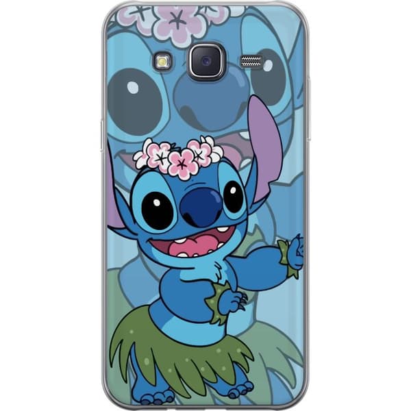 Samsung Galaxy J5 Gennemsigtig cover Stitch under Stjernerne - Magisk Anime-stil