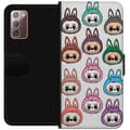 Miniatyrbilde 1 av 3: Samsung Galaxy Note20 Lommeboketui Labubu Macaron Monster - Søt Samlefigur med Stil