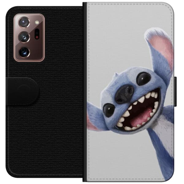 Samsung Galaxy Note20 Ultra Lommeboketui Stitch i Fart - Kawaii Design for Fans & Barn