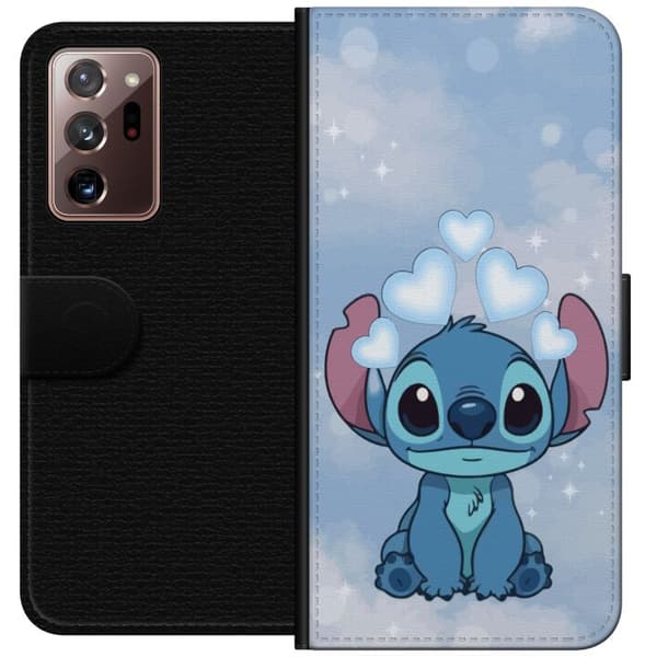Samsung Galaxy Note20 Ultra Tegnebogsetui Stitch Hoppende Glæde - Sjovt Design til Gave