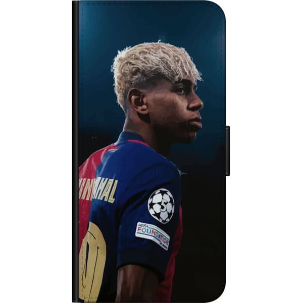 Samsung Galaxy Note20 Ultra Plånboksfodral Lamine Yamal – Barcelonas Wonderkid i Fokus