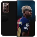Miniatyrbild 1 av 3: Samsung Galaxy Note20 Ultra Plånboksfodral Lamine Yamal – Barcelonas Wonderkid i Fokus