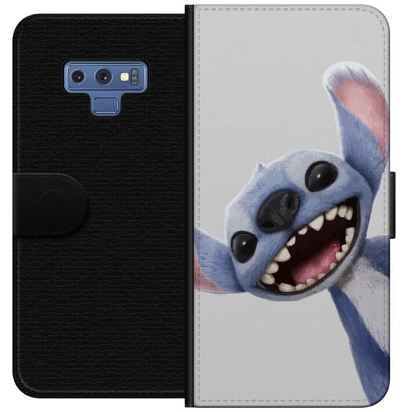 Samsung Galaxy Note9 Tegnebogsetui Stitch i fart - Kawaii-design til fans & børn