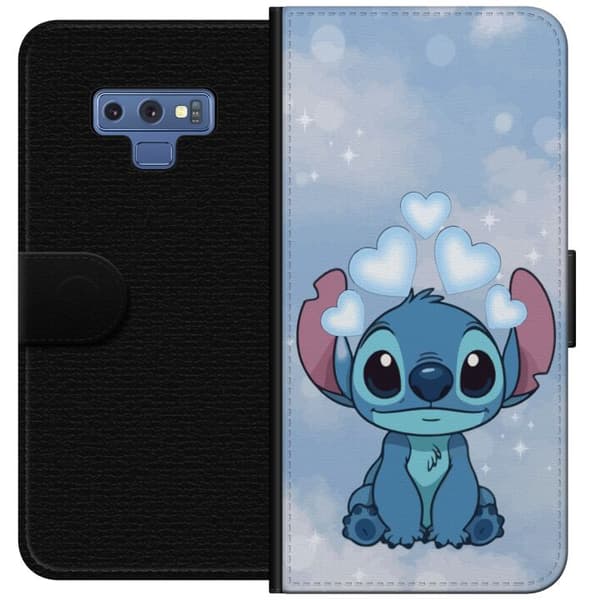 Samsung Galaxy Note9 Tegnebogsetui Stitch Hoppende Glæde - Sjovt Design til Gave