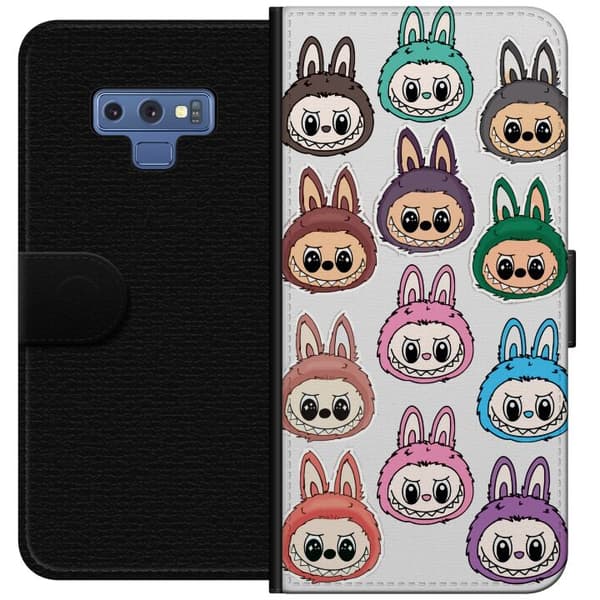 Samsung Galaxy Note9 Lommeboketui Labubu Macaron Monster - Søt Samlefigur med Stil