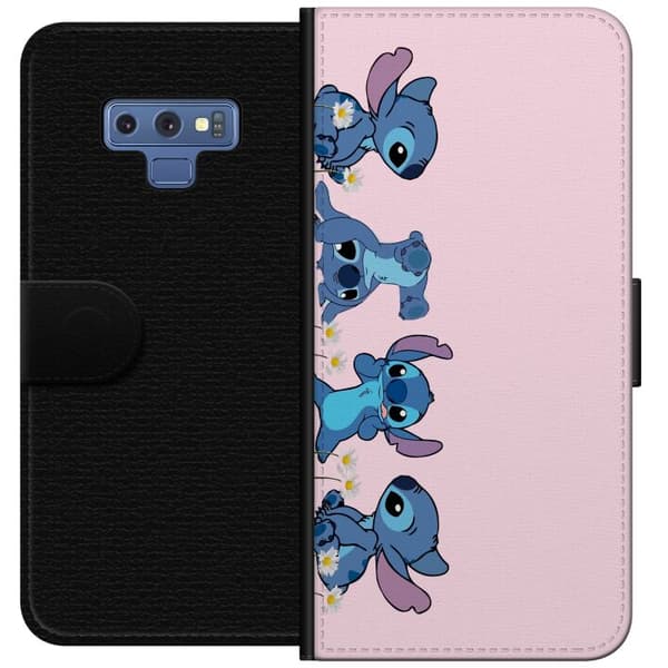 Samsung Galaxy Note9 Tegnebogsetui  Stitch Grin & Leg – Perfekt til Telefoncovers eller Plakater
