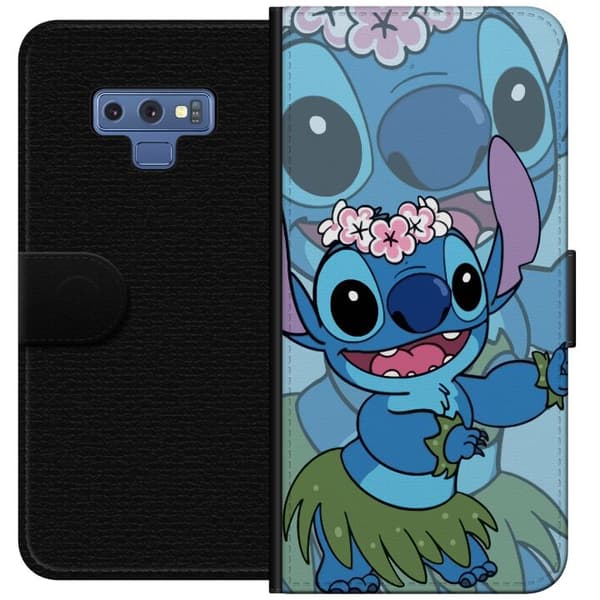 Samsung Galaxy Note9 Tegnebogsetui Stitch under Stjernerne - Magisk Anime-stil