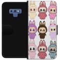 Miniatyrbillede 1 af 3: Samsung Galaxy Note9 Tegnebogsetui Labubu Pink Monster - Popkunst med Kawaii-touch