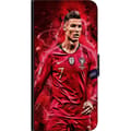 Miniatyrbillede 3 af 3: Samsung Galaxy Note9 Tegnebogsetui Ronaldo Færdigheder - CR7 Design for Ægte Fans