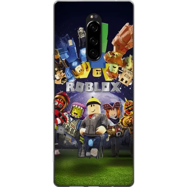 Sony Xperia 1 Gennemsigtig cover Roblox Verden - Gaming Eventyr for Børn og Unge