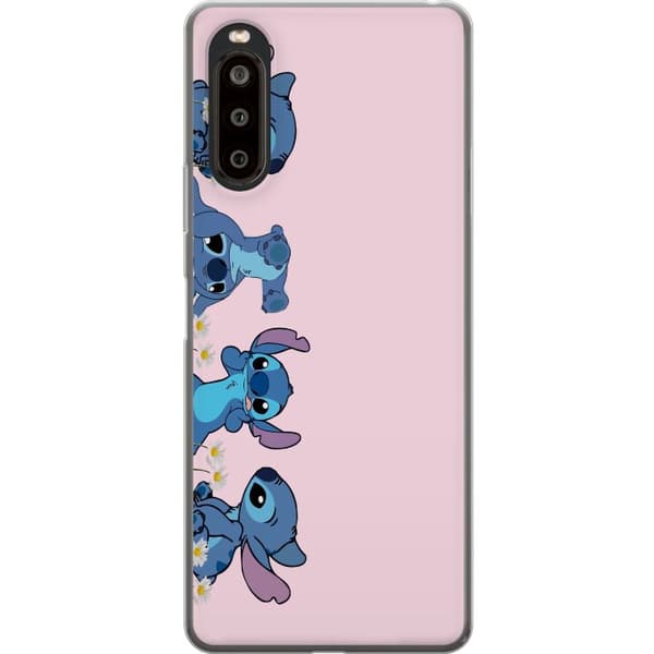 Sony Xperia 10 II Läpinäkyvä kuori Stitch Nauru & Leikki – Täydellinen puhelinkoteloihin tai julisteisiin
