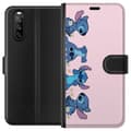 Miniatyrbillede 1 af 3: Sony Xperia 10 III Tegnebogsetui  Stitch Grin & Leg – Perfekt til Telefoncovers eller Plakater