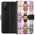 Miniatyrbillede 1 af 3: Sony Xperia 10 III Tegnebogsetui Labubu Pink Monster - Popkunst med Kawaii-touch