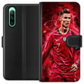 Miniatyrbilde 1 av 3: Sony Xperia 10 IV Lommeboketui Ronaldo Ferdigheter - CR7 Design for Ekte Supportere